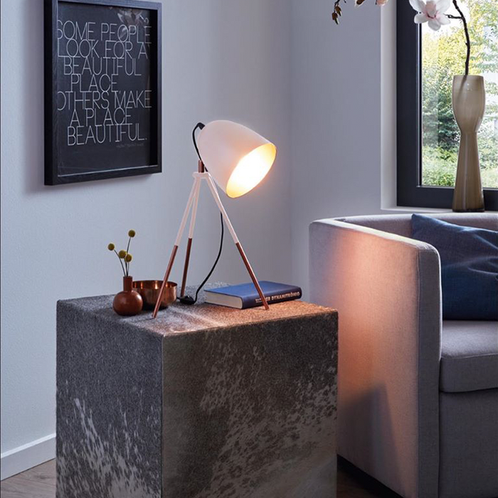 Chester Copper table Lamp - ksa.mafeemushkil