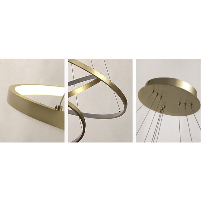 Gold Ring Pendant Lamp - ksa.mafeemushkil