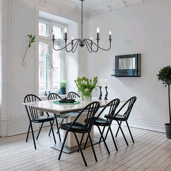Othello black chandelier - ksa.mafeemushkil