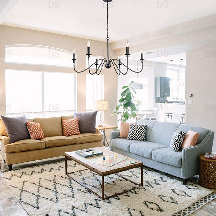 Othello black chandelier - ksa.mafeemushkil