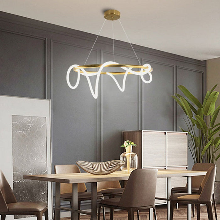 Roy gold pendant light - ksa.mafeemushkil