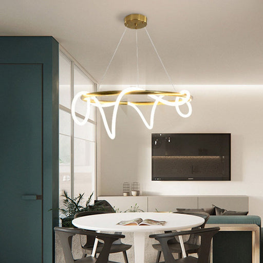 Roy gold pendant light - ksa.mafeemushkil