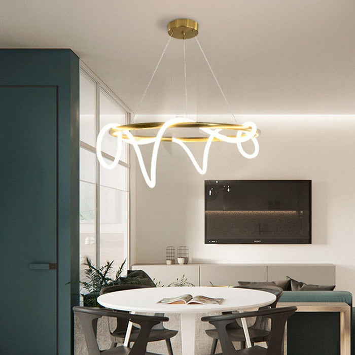 Roy gold pendant light - ksa.mafeemushkil