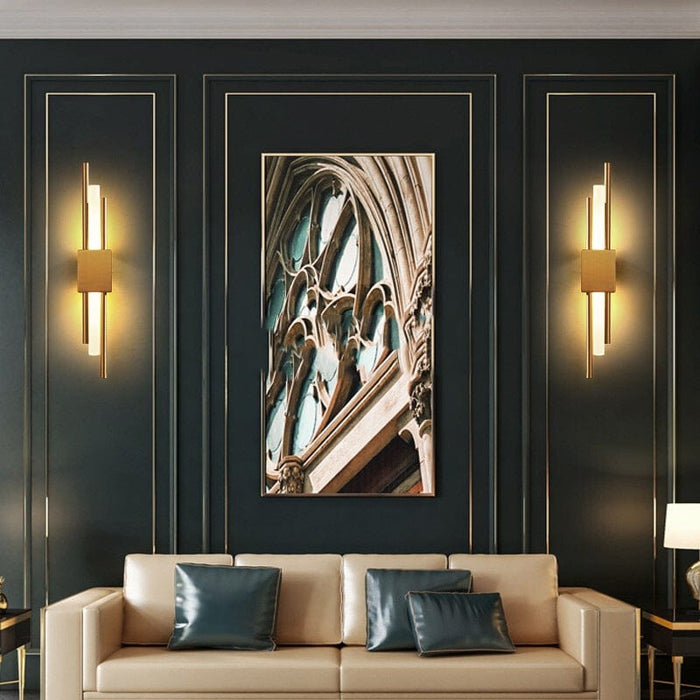Lucas Wall Light Gold - ksa.mafeemushkil