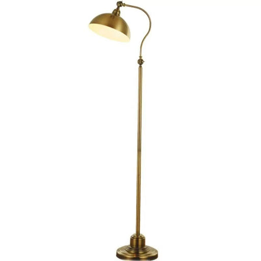 Antique Brass Floor Lamp - Mafeemushkil.com LLC