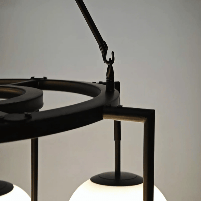 Barrett Black Chandelier - Mafeemushkil.com LLC