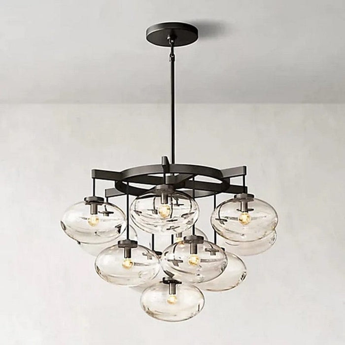 Julian Black Chandelier Large - Mafeemushkil.com LLC