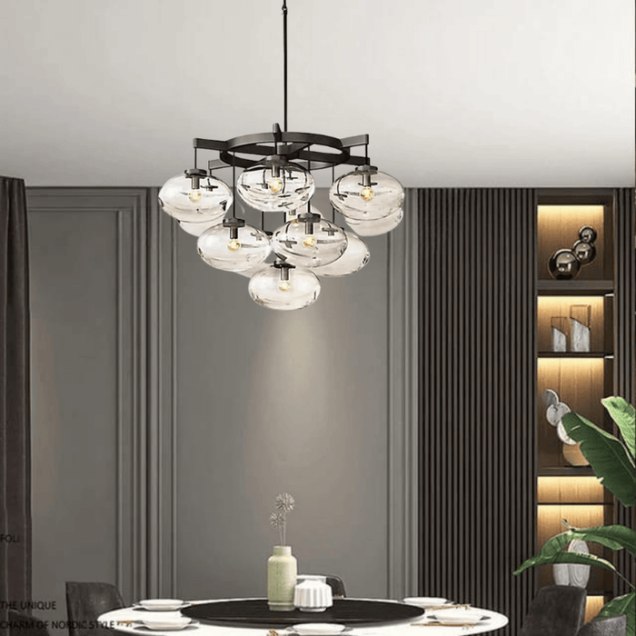 Julian Black Chandelier Large - Mafeemushkil.com LLC