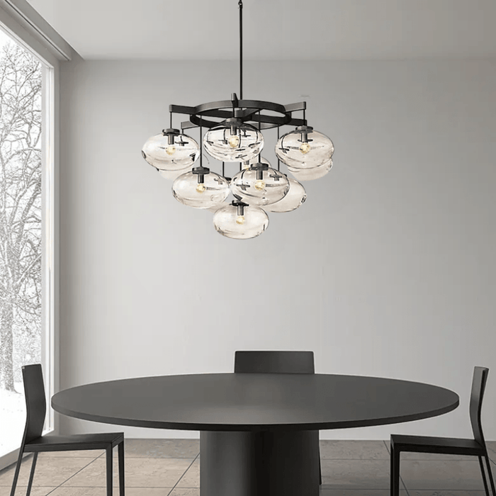 Julian Black Chandelier Large - Mafeemushkil.com LLC