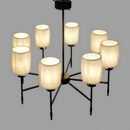 Knox Black Chandelier - Mafeemushkil.com LLC