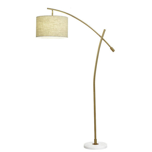 Luxe Arc Gold Floor Lamp - Mafeemushkil.com LLC