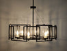 Maxwell Black Chandelier - Mafeemushkil.com LLC