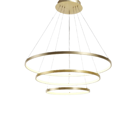 Gold Ring Pendant Lamp - ksa.mafeemushkil